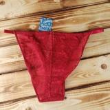 Free People Intimates & Sleepwear | Free People Tameeka Undie Panties In Red | Color: Red | Size: Various