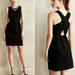 Anthropologie Dresses | Anthropologie Rockin Dress Textured Criss Cross Back Sleeveless Dress 0 | Color: Black | Size: 0