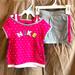 Nike Matching Sets | Nike 4t Shirt And Skort Set | Color: Gray/Pink | Size: 4tg