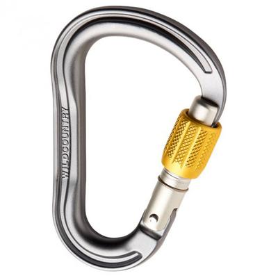 Wild Country - Xenon HMS - HMS-Karabiner Gr Srew Lock grau