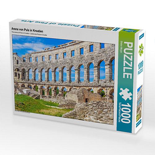 Puzzle CALVENDO Puzzle Arena von Pula in Kroatien - 1000 Teile Foto-Puzzle glückliche Stunden Kinder