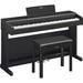 Yamaha ARIUS YDP-145 88-Key Console Digital Piano with Bench (Black Walnut) YDP145B