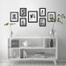 East Urban Home Picture Frame Set, 7 Pieces w/ One 11 x 14, Two 8 x 10, & Four 5 x 7 - Gallery Wall Frames, in Black | 14 H x 11 W x 1 D in | Wayfair