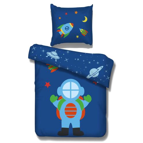 Vipack Bettbezug-Set Astronaut 195×85 cm Baumwolle