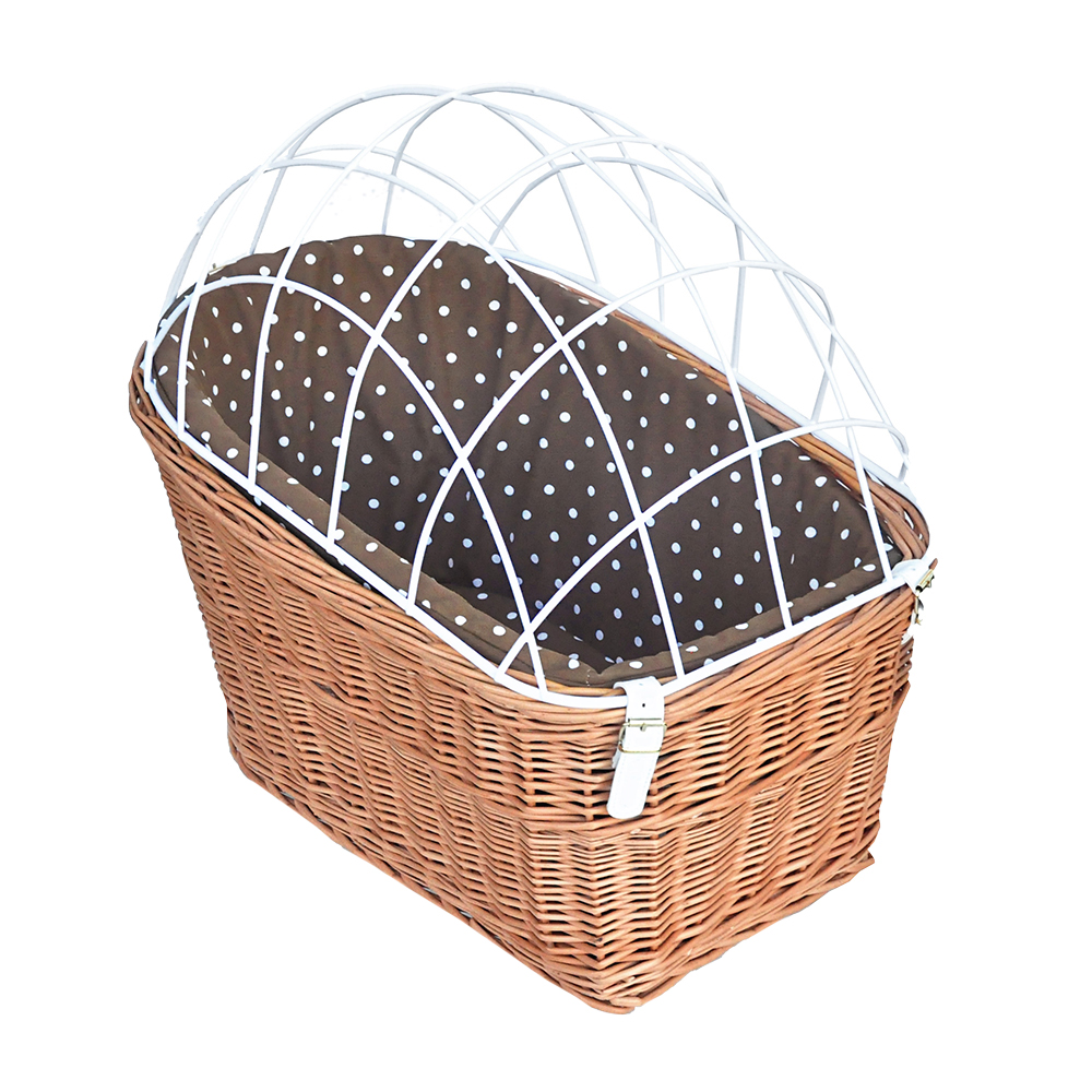 Aumüller Bicycle Dog Basket | Protective Wire | Luggage Rack | 56x36x50cm