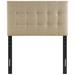 Modway Emily Fabric Headboard Upholstered/Linen in Brown | 53 H x 39 W x 3.5 D in | Wayfair MOD-5176-BEI
