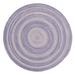 Indigo 90 x 90 x 0.375 in Area Rug - Gracie Oaks Tiny Tots Purple Cotton | 90 H x 90 W x 0.375 D in | Wayfair EC3461E711D84A8C8B3907DBC698E9C0