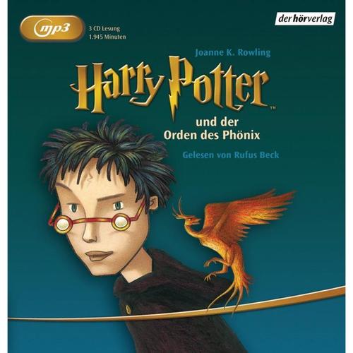 Harry Potter - 5 - Harry Potter und der Orden des Phönix - Rufus Beck, Rufus Beck, J.K. Rowling (Hörbuch)