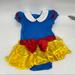 Disney Costumes | Disney Baby Snow White Dress Onesie Size 9-12m | Color: Blue/Yellow | Size: Osbb