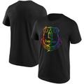 Everton Pride Splatter Graphic T-Shirt – Schwarz – Herren