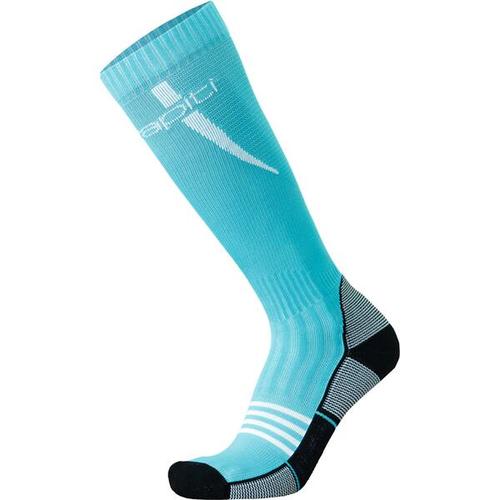 WAPITI Run RS07 Merino Compression - Laufsocken Kompression, Größe 39-41 in Blau