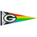 WinCraft Green Bay Packers 12'' x 30'' Pride Premium Pennant