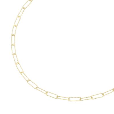 Giorgio Martello Milano - Kette diamantiert, vergoldet, Silber 925 Ketten 1 ct Gold Damen