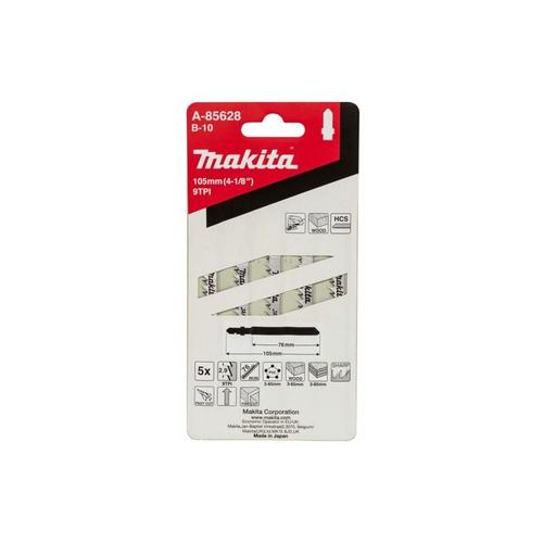 Stichsägeblatt Sägeblatt Stichsäge Pendelhubstichsäge Säge B-10 A-85628 - Makita