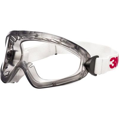 2890 Vollsichtbrille mit Antibeschlag-Schutz, mit Antikratz-Schutz Weiß en 166-1 din 166-1 - 3M Image