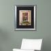 Trademark Fine Art 'Window Shopping' Framed Photographic Print on Canvas Canvas | 14 H x 11 W in | Wayfair ALI3843-W1114BMF