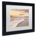 Trademark Fine Art 'Tide Line' by Michael Blanchette Framed Photographic Print Canvas | 18.75 H x 22.75 W x 0.75 D in | Wayfair ALI3963-B1114MF