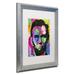 Trademark Fine Art 'Abraham Lincoln I' Framed Graphic Art Print Canvas | 23.5 H x 19.5 W x 0.75 D in | Wayfair ALI5839-B1620MF