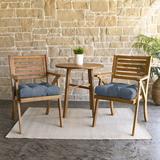 Mozaic Company 2 Piece Tufted Outdoor Sumbrella Seat Cushion Acrylic | 3 H x 19 W x 19 D in | Wayfair WF349621SC