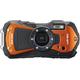 Ricoh WG-80 Orange Waterproof Digital Camera Shockproof Freezeproof Crushproof 03127