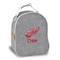 Gray Detroit Red Wings Personalized Insulated Bag