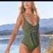 American Eagle Outfitters Swim | Arie One Piece Swimsuit | Color: Black/Green | Size: S