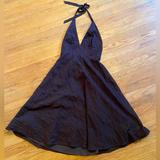 J. Crew Dresses | J.Crew Cotton Halter Dress Size 6 | Color: Brown | Size: 6