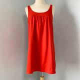 J. Crew Dresses | Jcrew Red Dress | Color: Orange/Red | Size: M