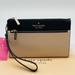 Kate Spade Bags | Kate Spade Staci Medium Wristlet | Color: Black/Tan | Size: 5 1/8" H X 7 7/8" W X 7/8"D