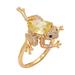 Kate Spade Jewelry | Kate Spade Nature Walk Frog Ring | Color: Gold/Green | Size: 7