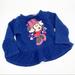 Disney Shirts & Tops | Disney Baby Minnie Mouse Navy Quilted Long Sleeve Peplum Sweater Top 980 | Color: Blue | Size: 24mb