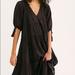 Free People Dresses | Free People Celestial Skies Embroidered Tiered Midi Dress | Color: Black | Size: Xs