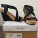 Jessica Simpson Shoes | Jessica Simpson Brisy Wedge Sandal - Women's - Black | Color: Black | Size: 10