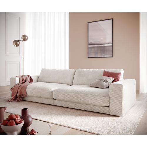 DELIFE Big-Sofa Cubico 290x120 cm Cord Beige, Big Sofas