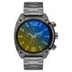 Diesel Herren Quarz-Chronograph Uhr mit Armband Overflow DZ4616