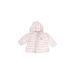 Carter's Jacket: Pink Stripes Jackets & Outerwear - Size 6 Month