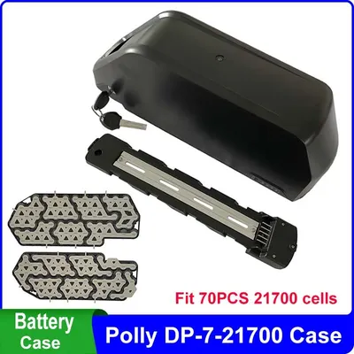 Polly DP-7-21700 Case Fit 70PCS 21700 Cellules AfricBox Nickel Bande 10S 13S 14S 35A BMS Pour DIY