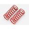 Traxxas GTR Shock spring, red (long) 5.4 rate