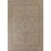 Distressed Muted Traditional Tabriz Persian Wool Area Rug Hand-knotted - 9'8" x 11'10"