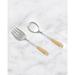 House of Hampton® Davilyn 2 Piece Salad Server Set Stainless Steel/ Flatware in Gray | 2.5 W in | Wayfair A2B711FC3AB044E39415FD284A7BB230