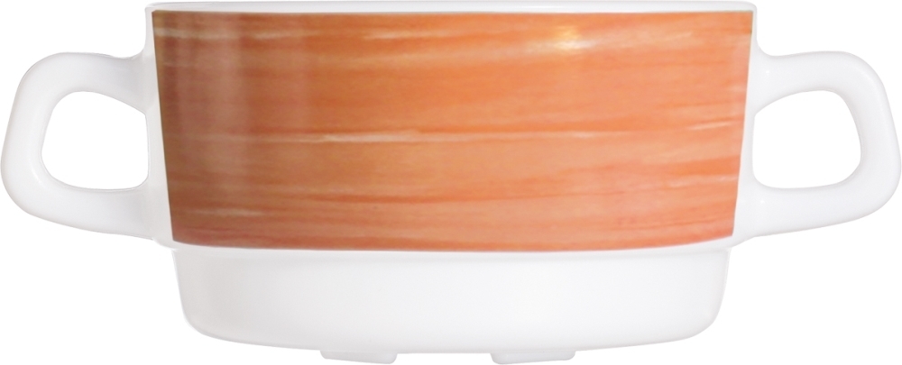 ARCOROC Brush Orange Suppenobertasse stapelbar 32cl * 6er Image