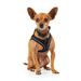 Black Reflective Mesh Dog Harness, XX-Small/X-Small