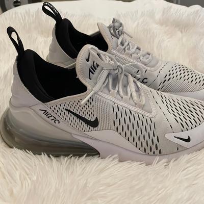 Nike Shoes | Air Max 270 White W/Black Size 9.5 Air Max 270 Nike Sneakers Size 9.5 Womens | Color: Black/White | Size: 9.5