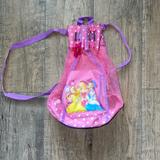 Disney Accessories | 3/$15 Disney Princess Beach Bag Backpack | Color: Pink/Purple | Size: Osbb