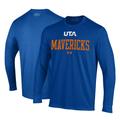Men's Under Armour Blue UT Arlington Mavericks Performance Long Sleeve T-Shirt