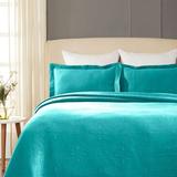 Celtic Circles Bedspread Set, Twin, Blue