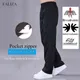 FALIZA-viser de survêtement respirants pour hommes pantalons de survêtement respirants gris degré