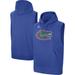 Men's Jordan Brand Royal Florida Gators Logo Performance Sleeveless Pullover Hoodie