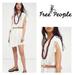 Free People Dresses | Free People Celeste Convertible Tunic/Mini Dress Gardenia L | Color: Red/White | Size: L