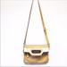 Coach Bags | Coach Bonnie Fold Over Crossbody Bag | Color: Cream/Tan | Size: Os